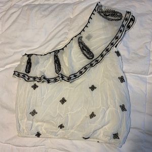 🌺SOLD🌺 Free People One Shoulder Crop Top